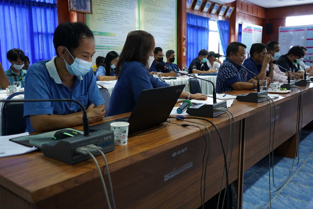 ประชุมการจัดงานประเพณีบุญเดือนสิบฯ ประจำปี ๒๕๖๕(๔)