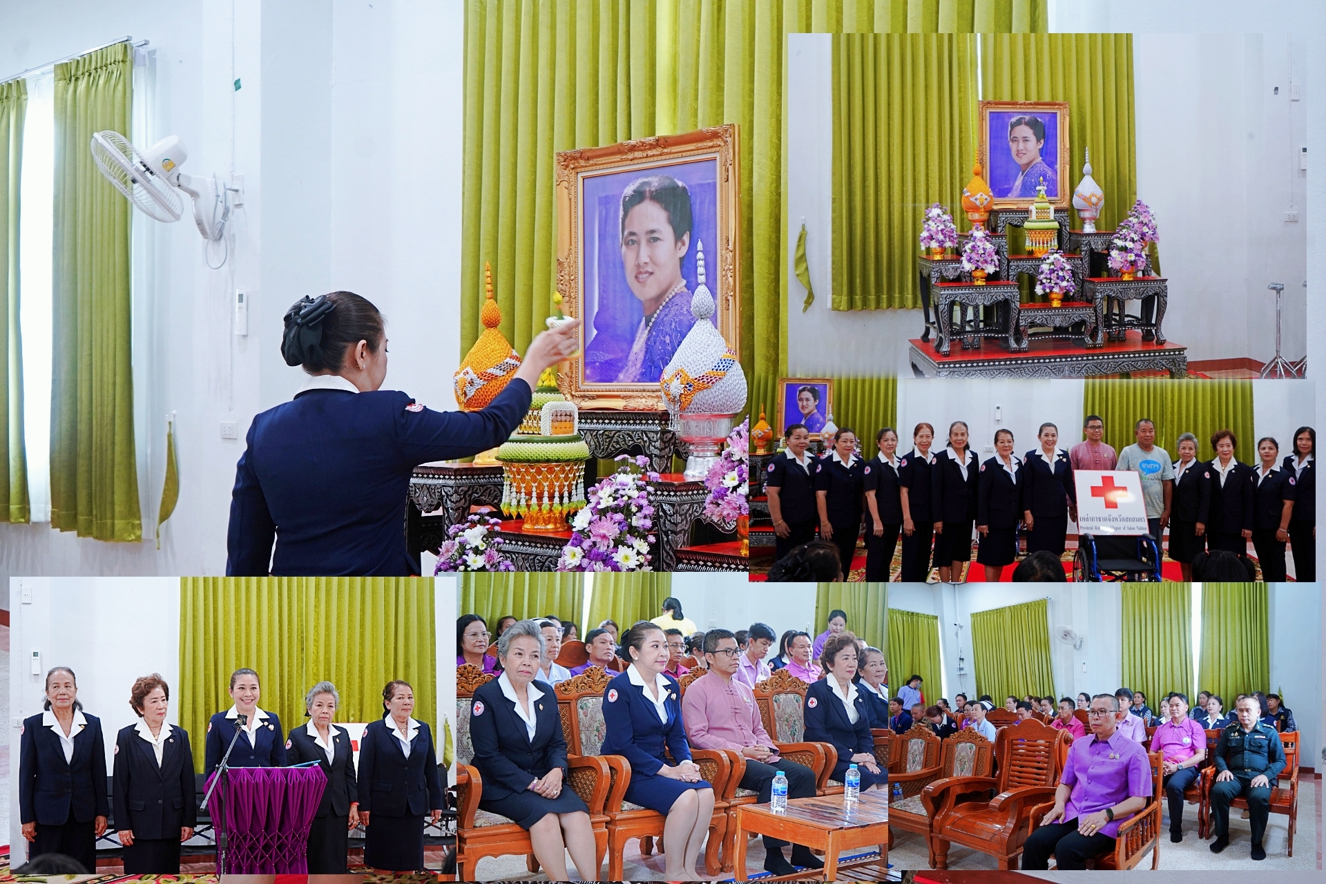 พิธีมอบอุปกรณ์การแพทย์ตามโครงการพัฒนาคุณภาพชีวิต สำหรับผู้สูงอายุและผู้พิการทางการเคลื่อนไหว เฉลิมพระเกียรติสมเด็จพระกนิษฐาธิราชเจ้า กรมสมเด็จพระเทพรัตนราชสุดาฯสยามบรมราชกุมารี