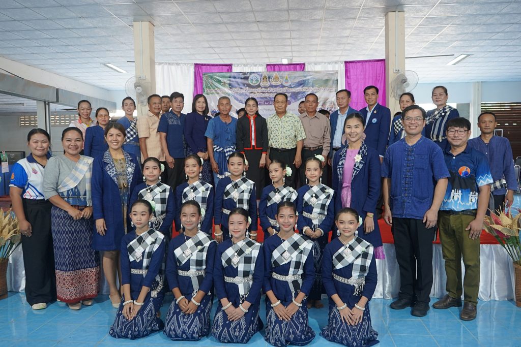 พิธีเปิดโครงการฝึกอบรมเชิงปฏิบัติการเพื่อการอนุรักษ์และสืบสานศิลปวัฒนธรรมชนเผ่าไทโย้ย