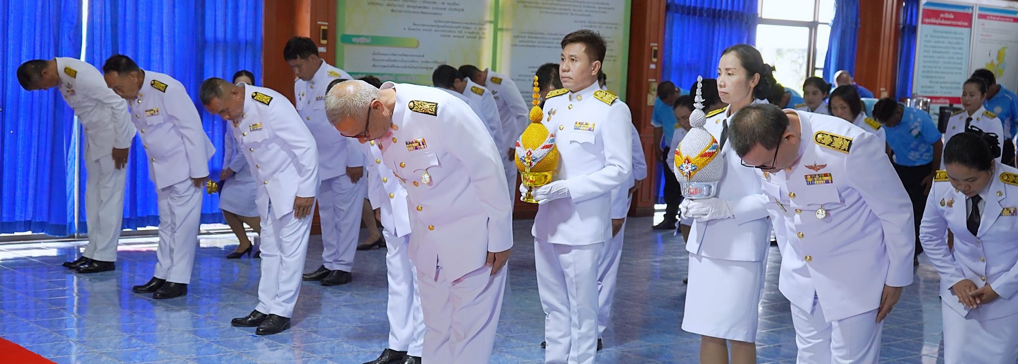 พิธีถวายเครื่องราชสักการะและลงนามถวายพระพรชัยมงคลสมเด็จพระนางเจ้าสิริกิติ์ พระบรมราชินีนาถ พระบรมราชชนนีพันปีหลวง เนื่องในโอกาสวันเฉลิมพระชนมพรรษา ๑๒ สิงหาคม ๒๕๖๘